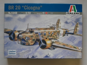 ITALERI 1/72 1143 FIAT BR 20 CICOGNA